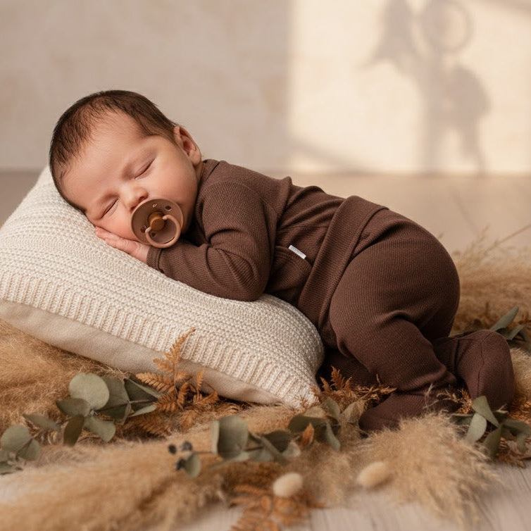 body kimono com calca pezinho recem nascido marrom cafe liso luxo means love baby