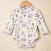 body kimono recem nascido estilo kimono estampa winter