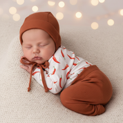 Body Kimono Bebê Recém-Nascido à 3 Meses Unissex - Algodão Premium Estampa Exclusiva | Pimenta Afasta Mau Olhado