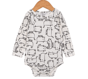 Body Manga Longa – Malha Body  | Gatinhos Minimalistas