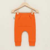 calca_bebe_infantil_unissex_lisa_laranja