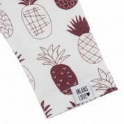 calca legging bebe infanti menina estampa exclusiva abacaxi boho detalhe