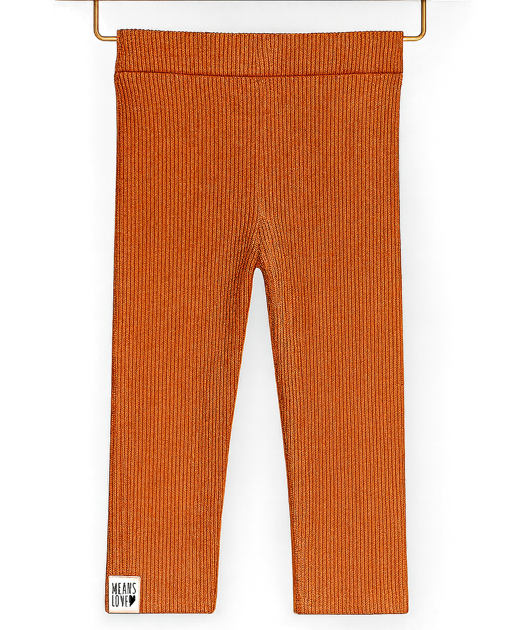 calca legging ferrugem bebe infantil means love baby canelada premium