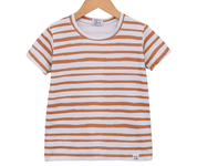 camiseta bebe infantil 100 algodao estampada unissex listras amarelas means love baby