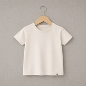 Camiseta Manga Curta - Meia Malha | Off White