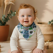 Bandana Babador Bebê Unissex –  Malha Algodão Estampada Exclusiva | Cartoon