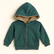 jaqueta verde murano peluda infantil e bebe