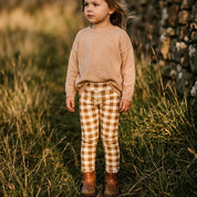 Legging - Cotton Adapt | Vichy Marrom Clássico