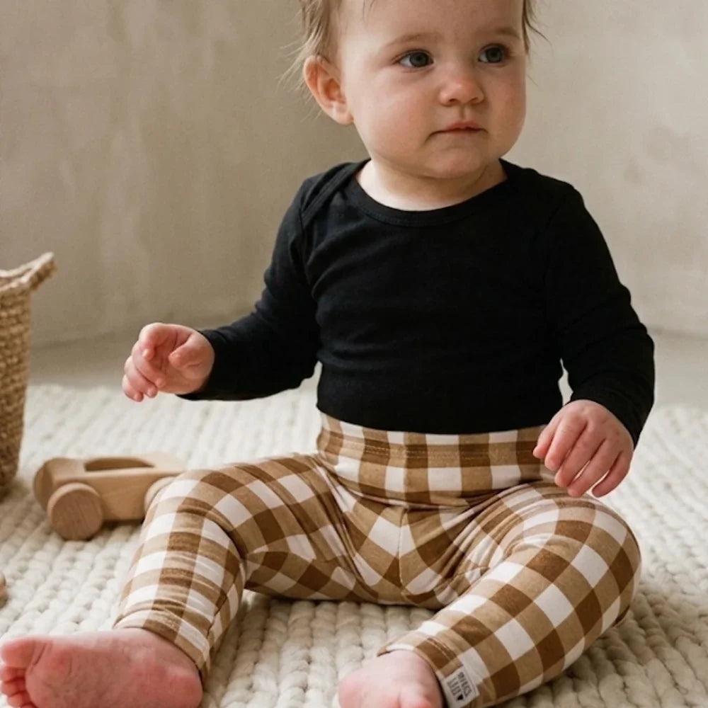 Legging - Cotton Adapt | Vichy Marrom Clássico