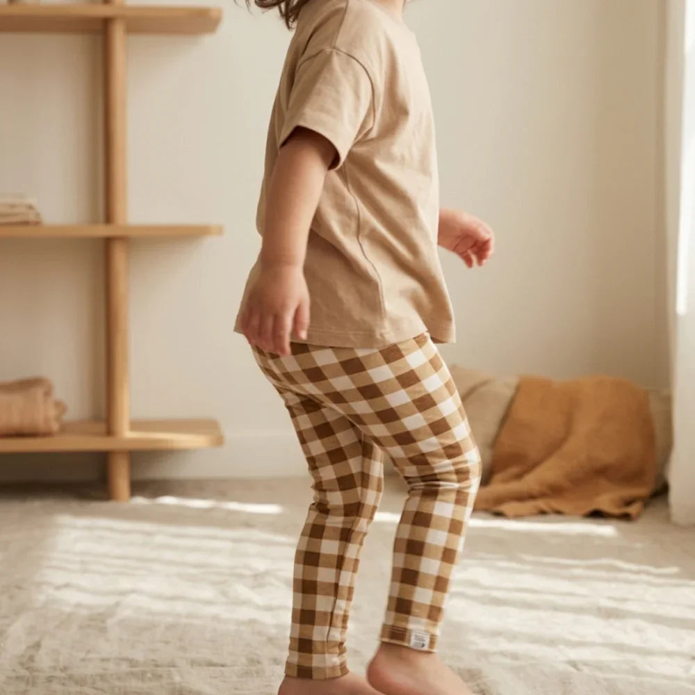 Legging - Cotton Adapt | Vichy Marrom Clássico