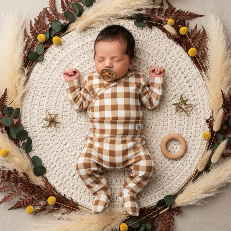 kit-body-kimono-calca-pezinho-recem-nascido-cotton-premium-vichy-marrom-classico-means-love-baby