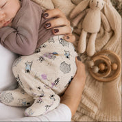 Kit Body Kimono + Calça com Pezinho – Recém-Nascido à 3 Meses | 100% algodão - Havana e Winter