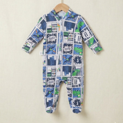 Macacão Recém-Nascido a 3 Meses - Malha Algodão | Cartoon