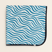 Cueiro Forro Branco Unissex Estampa | Zebra Verde