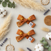 par de presilhas means love baby sol e arco iris