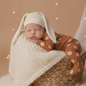 Kit Body Kimono + Calça com Pezinho Recém-Nascido a 3 Meses - Cotton Adapt | Rust & Daisy