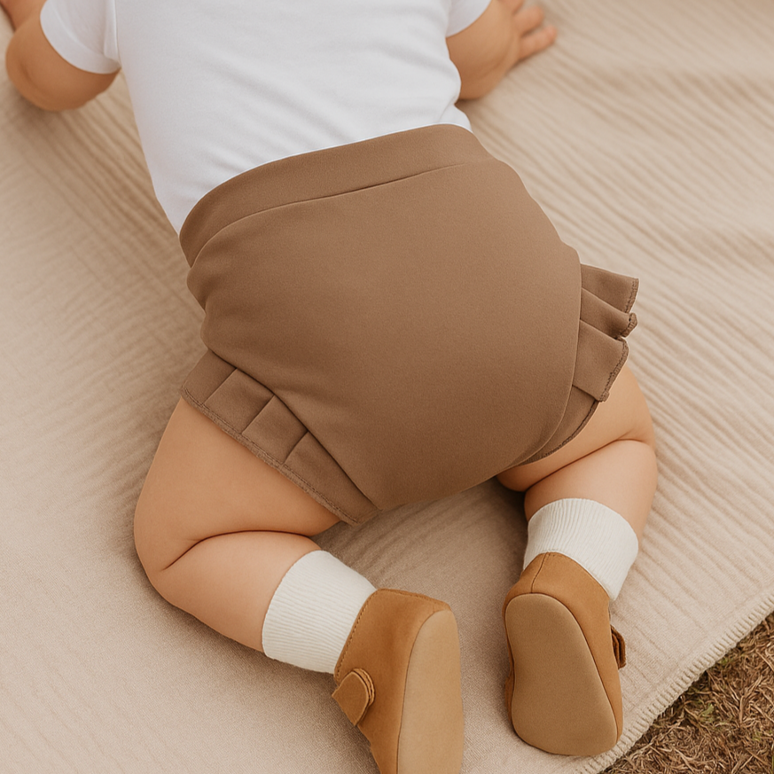 short-plissado-bege-body-branco.png
