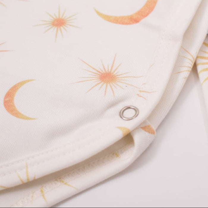 Body Kimono Bebê Recém-Nascido à 3 Meses Unissex - Algodão Premium Estampa Exclusiva | Mystic Sky