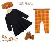 Vestido de Inverno Infantil - Preto