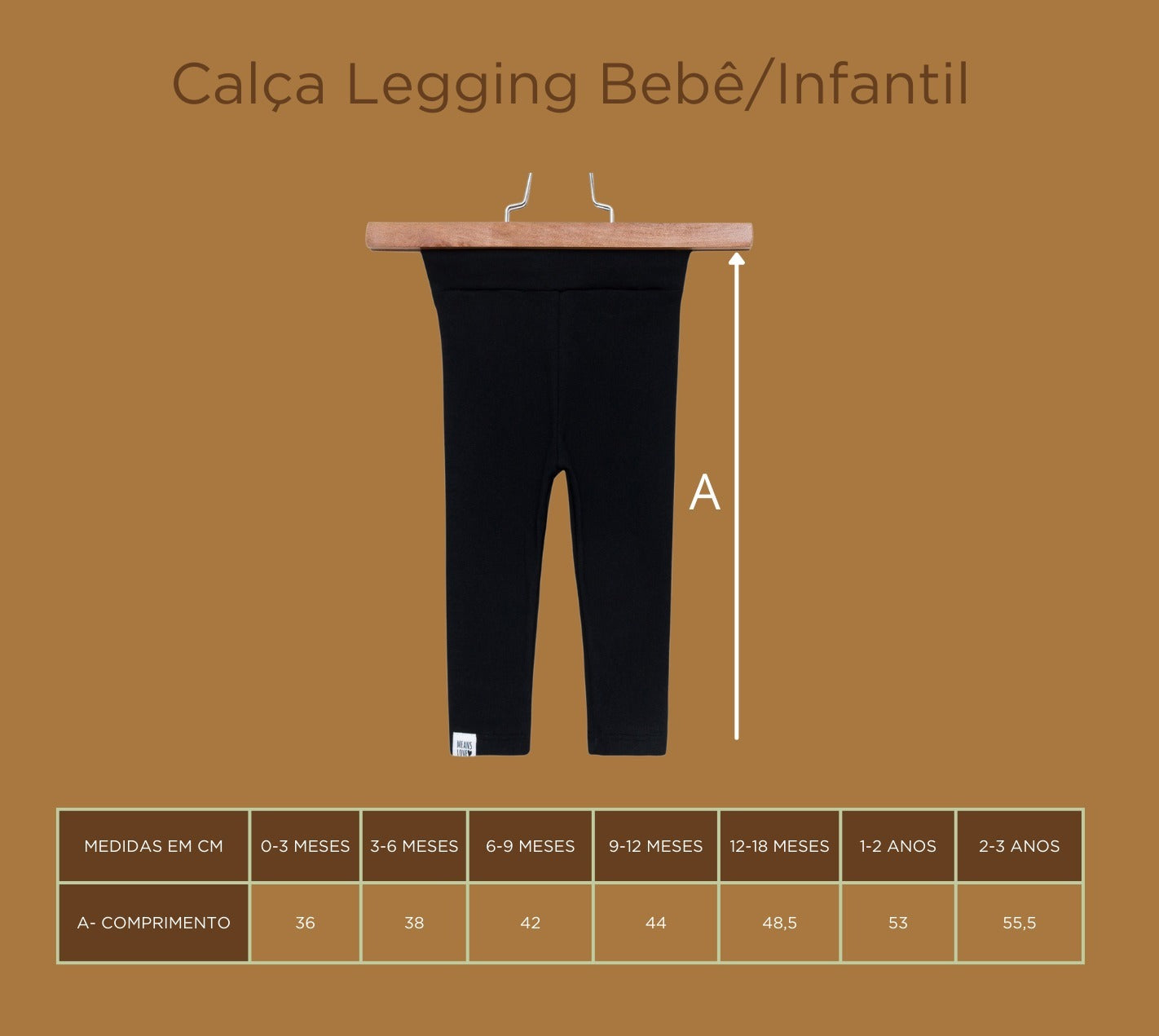 Legging Bebê / Infantil - Abacaxi Boho