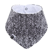 Bandana/Babador Bebê Unissex [Algodão - Estampada] - Geométrica
