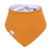 Bandana/Babador Bebê Unissex [Algodão - Lisa] - Mostarda