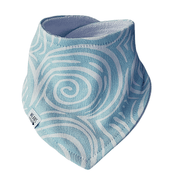 Bandana/Babador Bebê Unissex [Algodão - Estampada] - Ondas