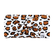 Faixinha de Cabelo Bebê - Algodão Stretch Estampa Exclusiva | Oncinha Chique