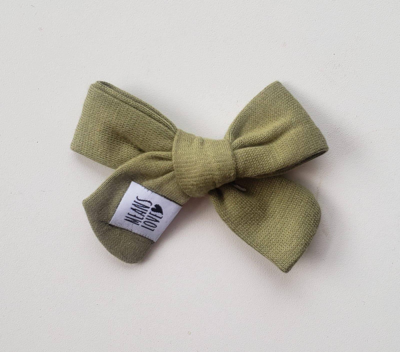 Presilha de Cabelo - Verde Oliva