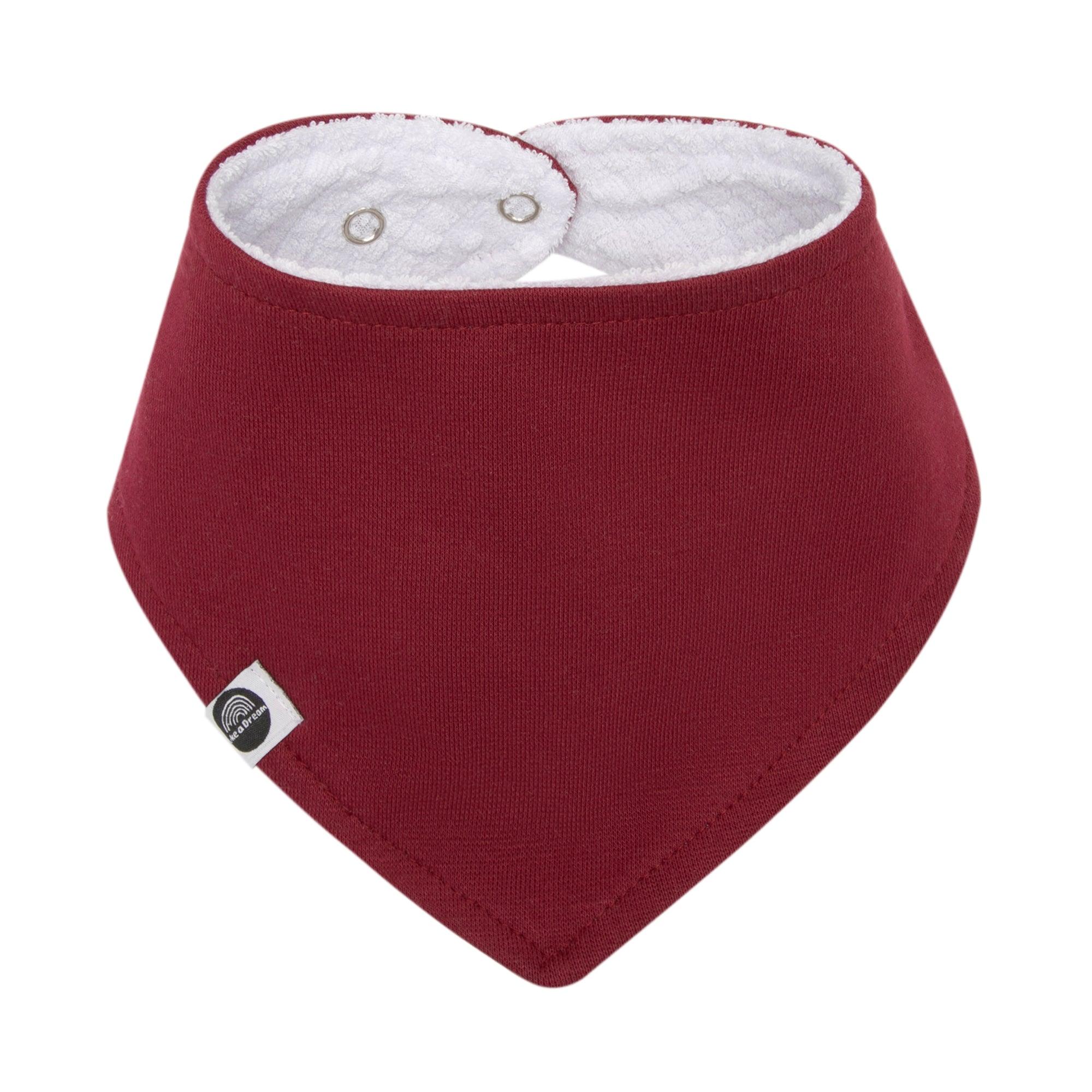bandana_babeiro_babador_bebe_lisa merlot vinho