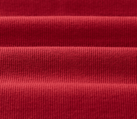 Body Bebê  Kimono Unissex [Canelado- Liso] - Vermelho Escuro